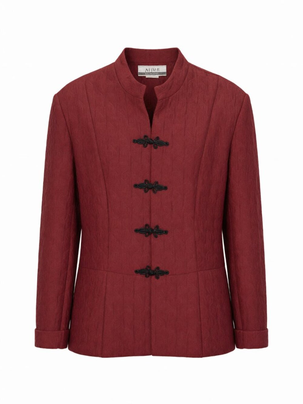 Nine & Co Red Quilted Jacket Women Size 16